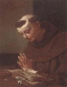 unknow artist Saint anthony of padua in prayer oil painting artist